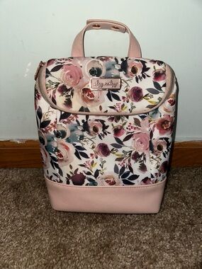 Itzy Ritzy Floral Pink Bottle Bag